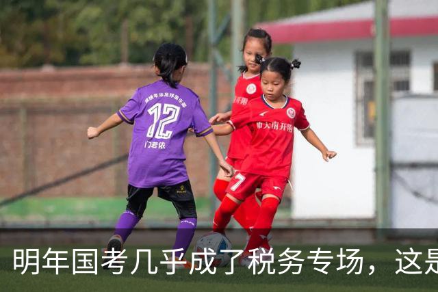 明年国考几乎成了税务专场，这是什么信号？